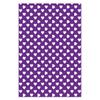 Kartenkaufrausch Romantic Large Hearts Gift Wrapping Paper Set, 4 Sheets, White on Purple, 32 x 48 cm view 3