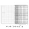 Kartenkaufrausch 16 Personalized Romantic A5 Exercise Books with Hearts, Purple 5 mm Grid view 2