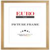 EUROLine35 Custom-Size Wooden Picture Frame 29 x 132 cm, Brushed Gold view 1