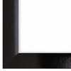 EUROLine35 Custom-Size Wood Picture Frame 40 x 113 cm, High-Gloss Black view 2