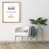 EUROLine35 Wooden Picture Frame 36 x 50 cm, Custom Size, Gold Wiped view 3