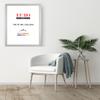 EUROLine35 Custom-Size Wooden Picture Frame 93 × 12 cm – Matte Silver | Selectable Size | Anti-Glare Acrylic Glass view 3