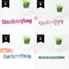 KLEINLAUT 3D Custom Lettering - Choose Font, Lines & Width - Silver, Font B, 1 Line, 50 cm view 2