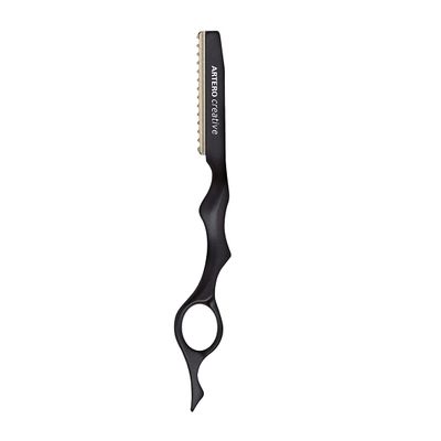 Artero Creative Shavette with Replaceable Blades, Barbershop, Black