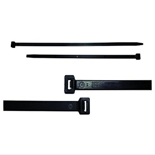 Cellpack 146436 7.8/300 Cable Ties, Polyamide 6.6, Black (100 pcs.)