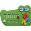 TikTakToo 97245 VIGA 50346 Crocodile Wall Game, 5-Piece view 2