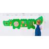 TikTakToo 97245 VIGA 50346 Crocodile Wall Game, 5-Piece view 4