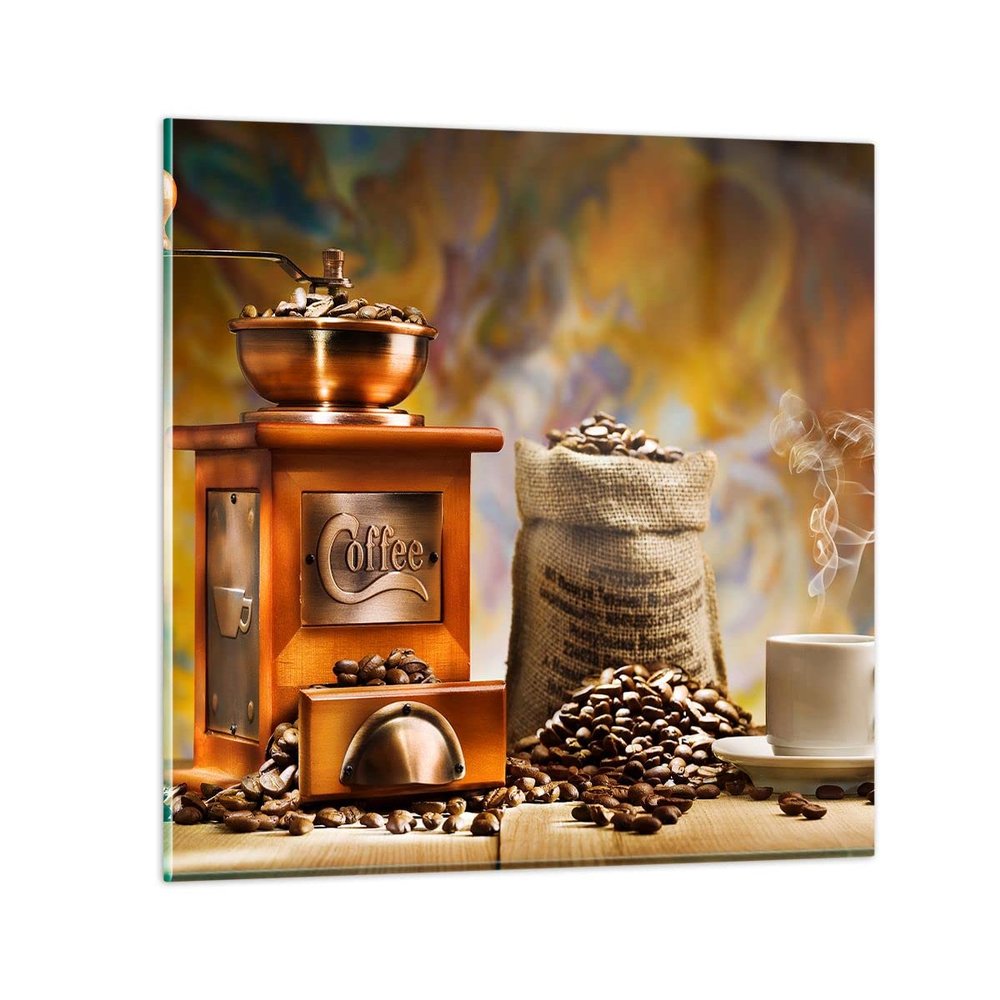 ARTTOR Glass Wall Art 40 x 40 cm, Kitchen - 2592