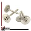 40 Stainless Steel A2/V2A Roofing Screws, 4.5 x 25 mm, PZ Cross-Recess, 20 mm EPDM Washer view 2