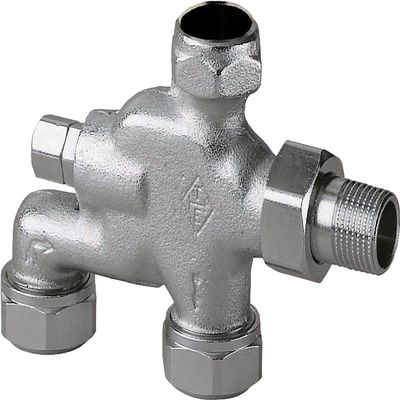 Heimeier E-Z System distributor for Monotube and Bitubo heating systems
