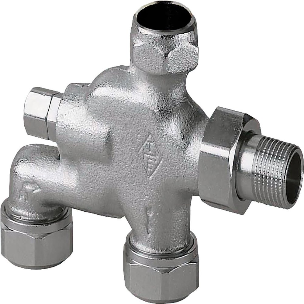 Heimeier E-Z System distributor for Monotube and Bitubo heating systems