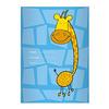Kartenkaufrausch 2 Funny DIN A4 Elementary School Notebooks with Cheerful Giraffes, Light Blue Contrast Ruling 1 view 1