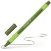 Schneider Line-Up Fineliner (0.4 mm line width, made of biobased plastic, Blue Angel certified), 10-pack, olive green view 4