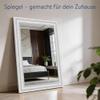 WANDStyle Large White Mirror, Vintage Wall Mirror 52 x 70 cm view 2