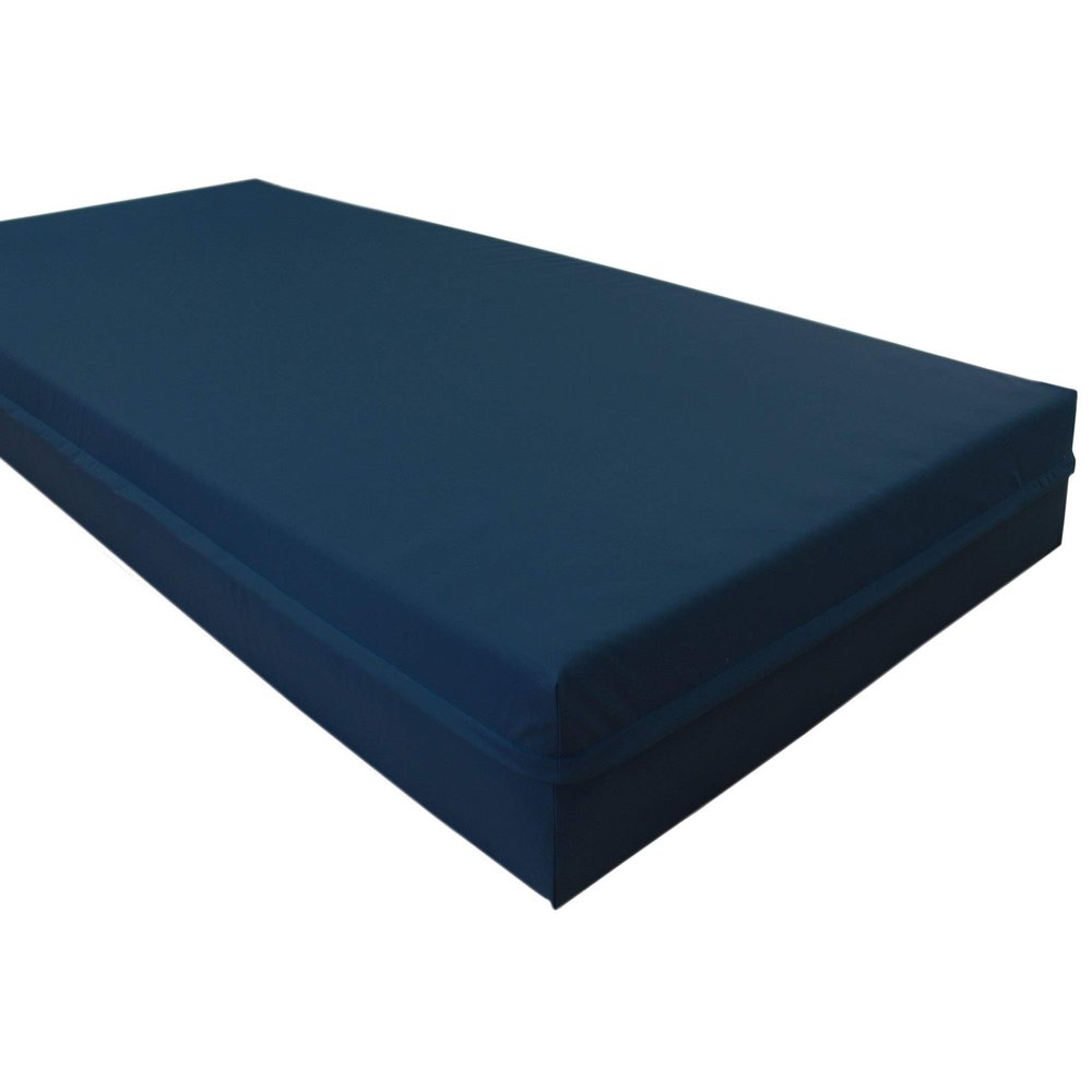 Waterproof Incontinence Mattress Protector, 200 cm, Blue, 90 × 200 × 14 cm