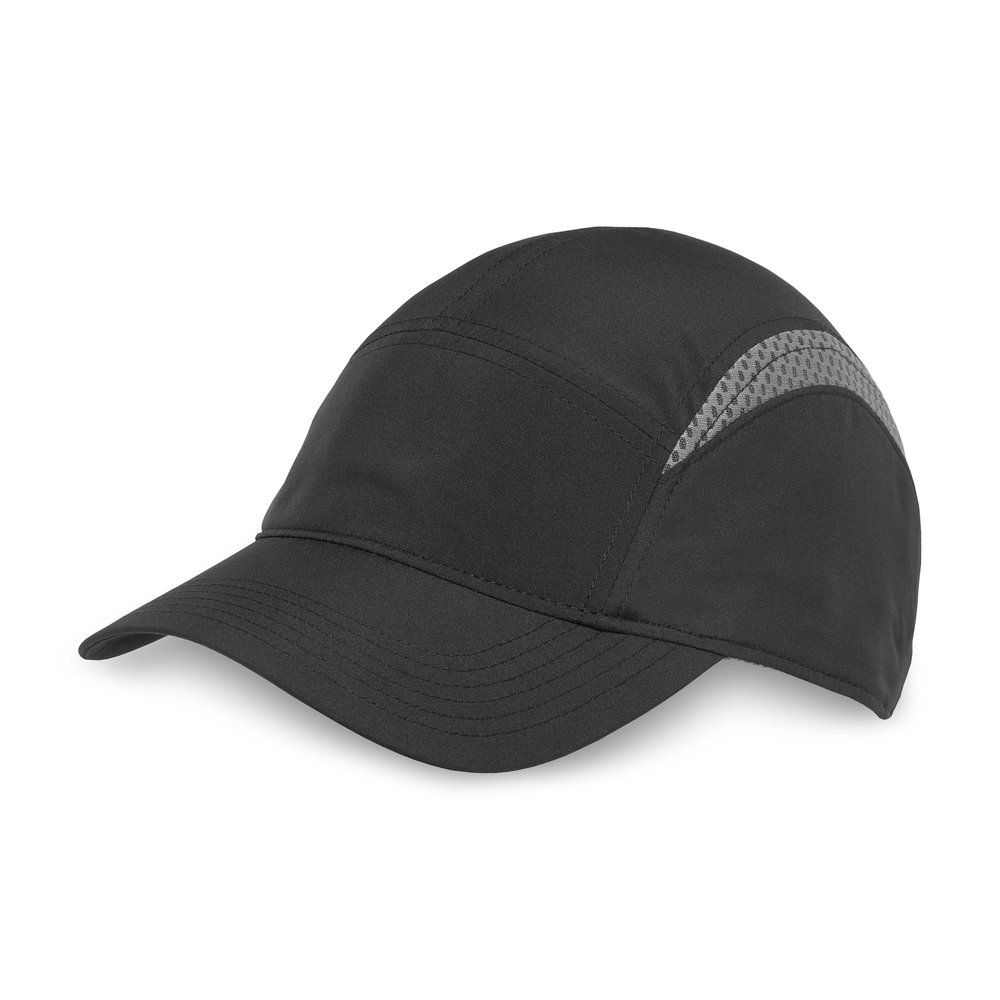 Sunday Afternoons Aerial Cap for Women and Men, UPF 50+, Black, M/L
