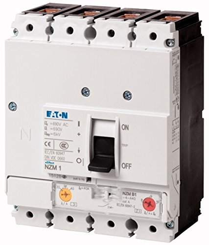 Eaton 284424 Circuit Breaker, 4-Pole, 50 A