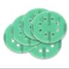 50 Pack 125 mm P1200 8-Hole Green Film Hook-and-Loop Sanding Discs view 2