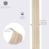 NKlaus Lamp Wick, 3 Meters x 55 mm, 100% Natural Cotton view 2