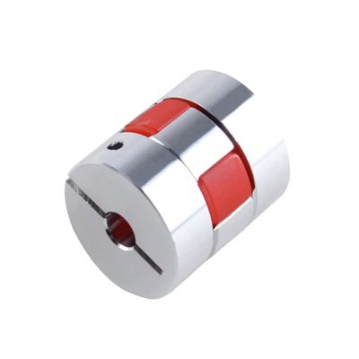 CHANCS D30 L35 Plum Flexible Aluminum Shaft Coupling, 10mm to 10mm Bore