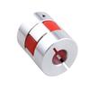 CHANCS D30 L35 Plum Flexible Aluminum Shaft Coupling, 10mm to 10mm Bore view 3