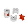 CHANCS D30 L35 Plum Flexible Aluminum Shaft Coupling, 10mm to 10mm Bore view 4