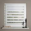 Home fashion Zebra Chain Roller Blind, Fabric, Wool White, 150 x 40 cm view 1