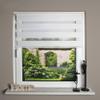 Home fashion Zebra Chain Roller Blind, Fabric, Wool White, 150 x 40 cm view 3