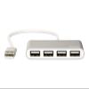 Port Designs USB Hub, 4 Ports, USB 2.0, Silver view 4
