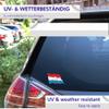 INDIGOS UG Mini Waving Luxembourg Flag Stickers, 33 x 20 mm, 24-Pack view 3