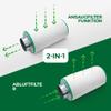 LABT Air Filter, 125 mm Flange | for 350 m³/h Airflow, Activated Carbon Odor Filter view 2