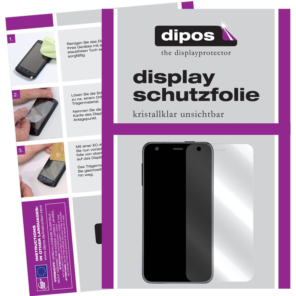 dipos 6x Clear Screen Protectors for Panasonic Lumix DMC-G70