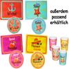 3-Piece Sweet Vacation 3-in-1 Personalized Melamine Cups, 350 ml view 3