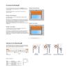 SK45 External Roller Shutter, Gray Aluminum, 80 x 150 cm, Belt, 39 mm Slats view 2