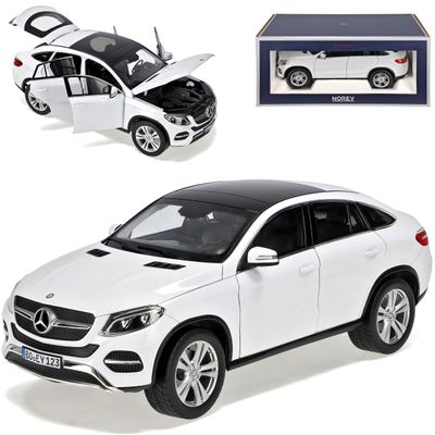 Norev Mercedes-Benz GLE-Class Coupe, White, 2015-, 1:18 Model Car