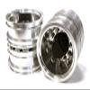 RC Machined Alloy T6 Rear Dually Wheels (2) for Tamiya 1/14-Scale Tractor Trucks view 1