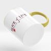 Funtasstic Slice of Life Coffee Mug, 300 ml, Golden Yellow view 3