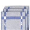Kitzmüller’s Deer Dish Towels, Cotton, 3-Pack, Blue view 1