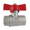 Brass Ball Valve Female x Female 1" with Aluminum Lever view 1