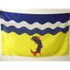 AZ FLAG Isère Department Flag 90 x 60 cm, 100D Polyester, Pole Sleeve view 1