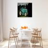 Premium Textile Canvas 120 x 80 cm, Landscape, Vintage MAN Tractor | Wall Art view 4