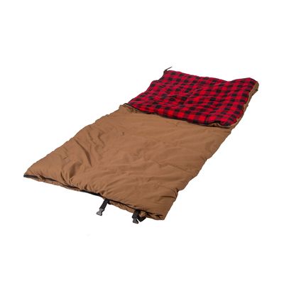 Stansport Grizzly 2.7 kg Sleeping Bag, 205.7 cm L x 99.1 cm W, Brown