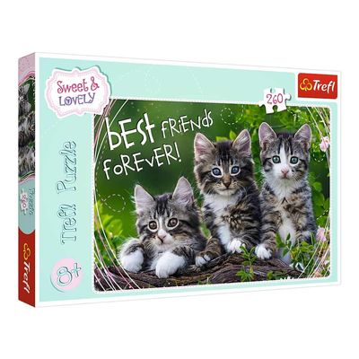 Trefl 13215 - Cat Love Puzzle, 260 Pieces