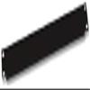 PowerGreen RAC-00018-ST 1U Blank Panel view 1