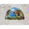 murando - Non-Woven Photo Wallpaper Sea, Lake and Palm Trees, 200 x 140 cm, Bedroom view 1
