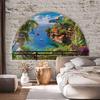murando - Non-Woven Photo Wallpaper Sea, Lake and Palm Trees, 200 x 140 cm, Bedroom view 2