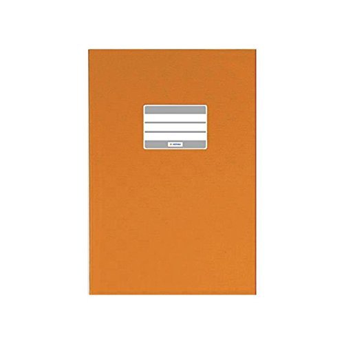 HERMA A5 Notebook Cover, Opaque Orange