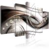 B&D XXL - Canvas and Acrylic Glass Picture, Diamond Ornament, 100 x 50 cm, 5-Piece view 1