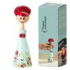 Vigar Dolls Dish Brush, Blue and Pink, 7.5 x 7.5 x 24.5 cm view 1