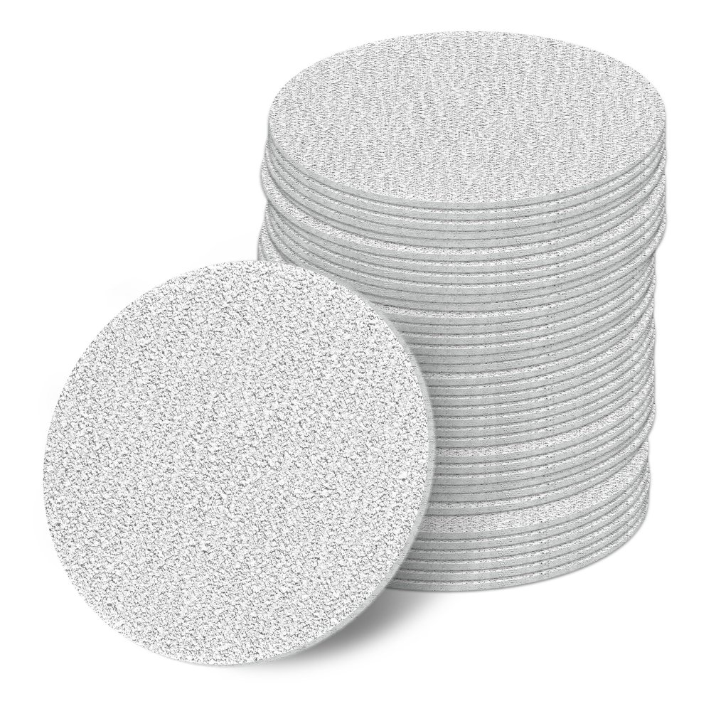 50 mm Random Orbital Sanding Discs, 25-Piece Set, P180–P80